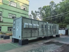 1.6MW tấm pin mặt trời và 2 bộ 500kw 1MWH BESS hệ thống ngoài lưới