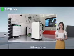 IP55 Hệ thống lưu trữ năng lượng gia đình tự do xếp chồng với giao diện truyền thông Canbus/RS485